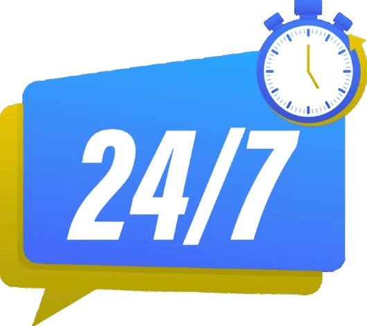 24/7 support